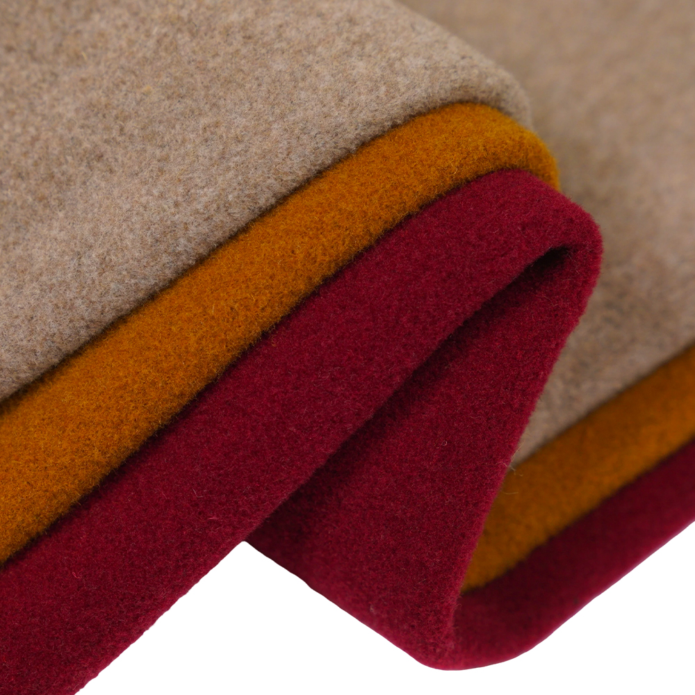 20% lana, 70% poliestere, 690 g/m², tono terra, tessuto in pile, ML-2010384-4